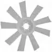 Ventilatorwiel, motorkoeling